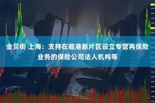 金贝街 上海：支持在临港新片区设立专营再保险业务的保险公司法人机构等