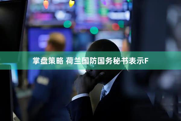 掌盘策略 荷兰国防国务秘书表示F
